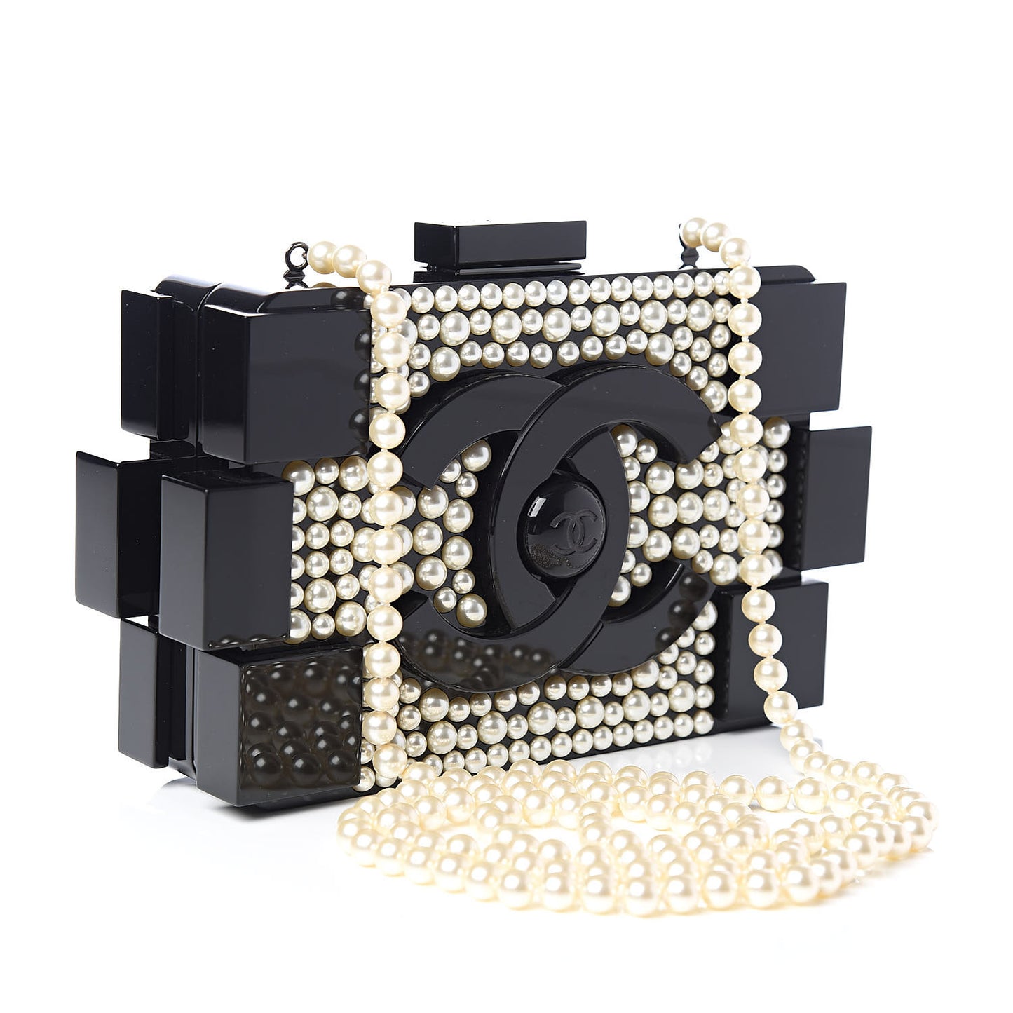 Pearl Boy Brick Lego Clutch Black