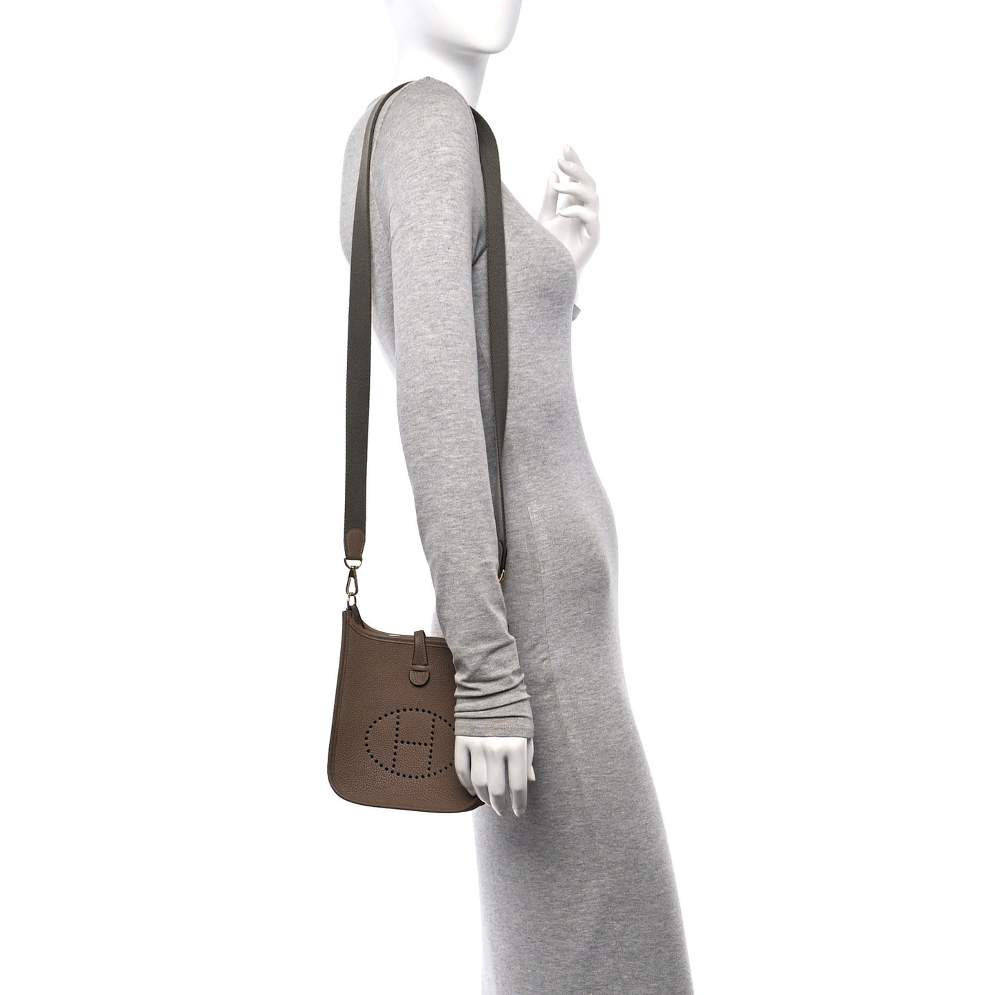 Taurillon Clemence Amazone Evelyne TPM Beige De Weimar Gris Etain