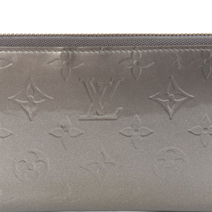 Louis Vuitton Vernis Zippy Wallet Gris Art Deco 7 of 7