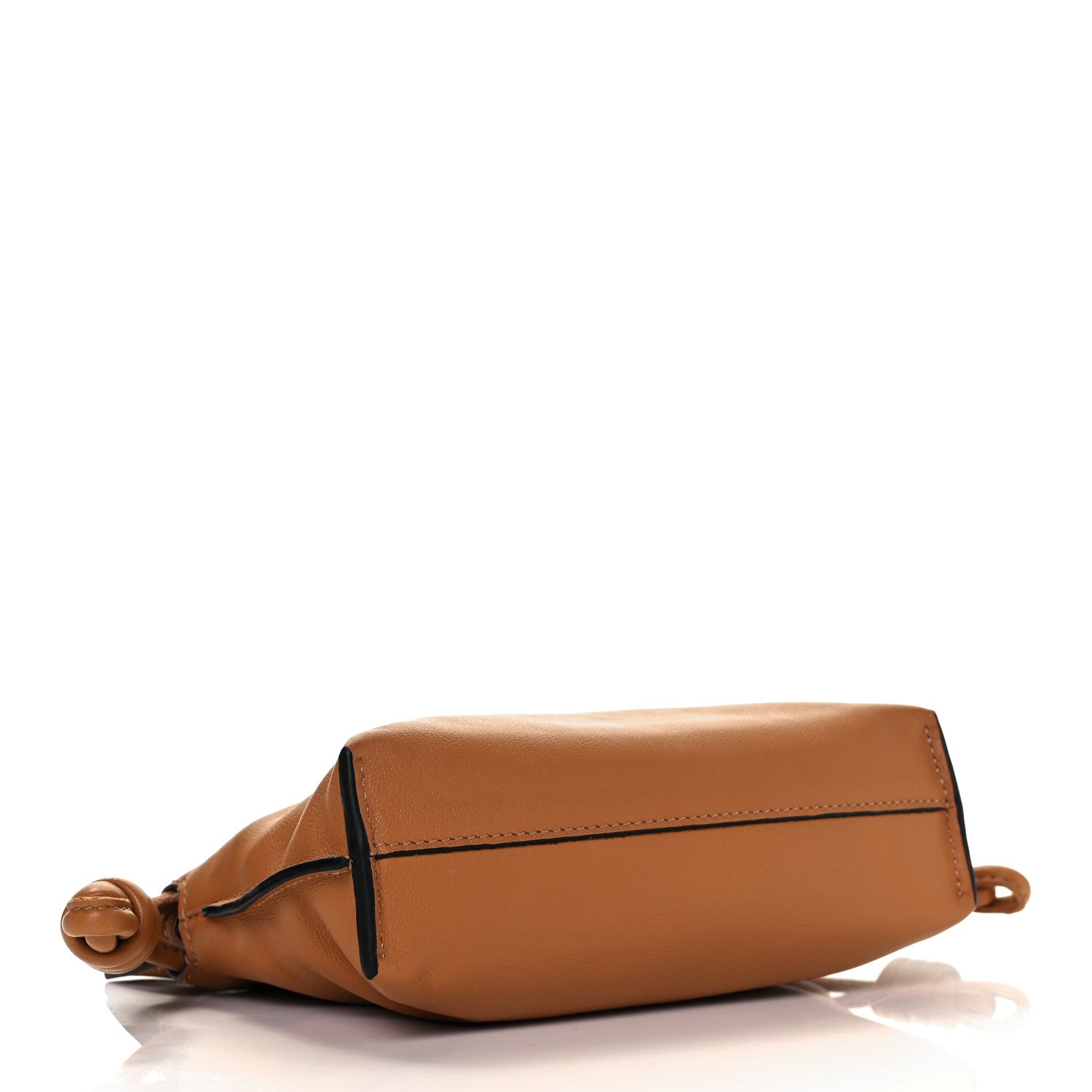 Loewe Calfskin Nano Flamenco Knot Clutch Warm Desert 3 of 7