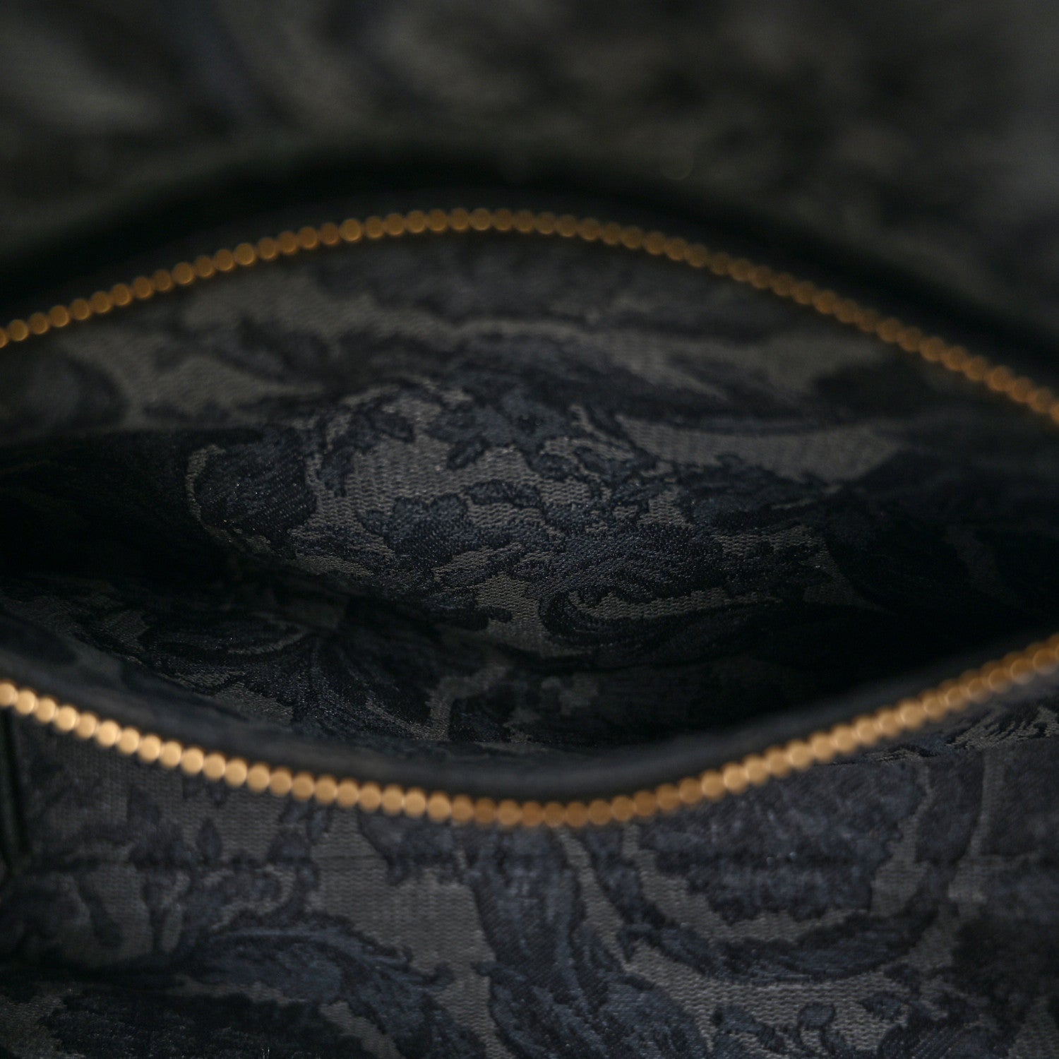 Versace Jacquard Barocco Small Athena Tote Black 7 of 12