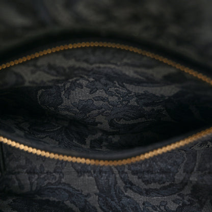 Versace Jacquard Barocco Small Athena Tote Black 7 of 12