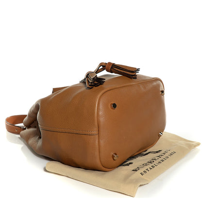 Burberry Grainy Calfskin Large Ashby Saddle Brown 16 of 22