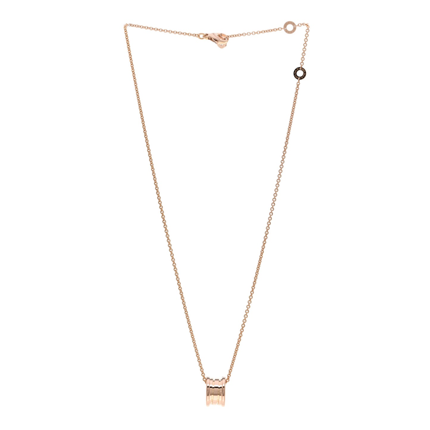 18K Rose Gold B.Zero1 Pendant Necklace