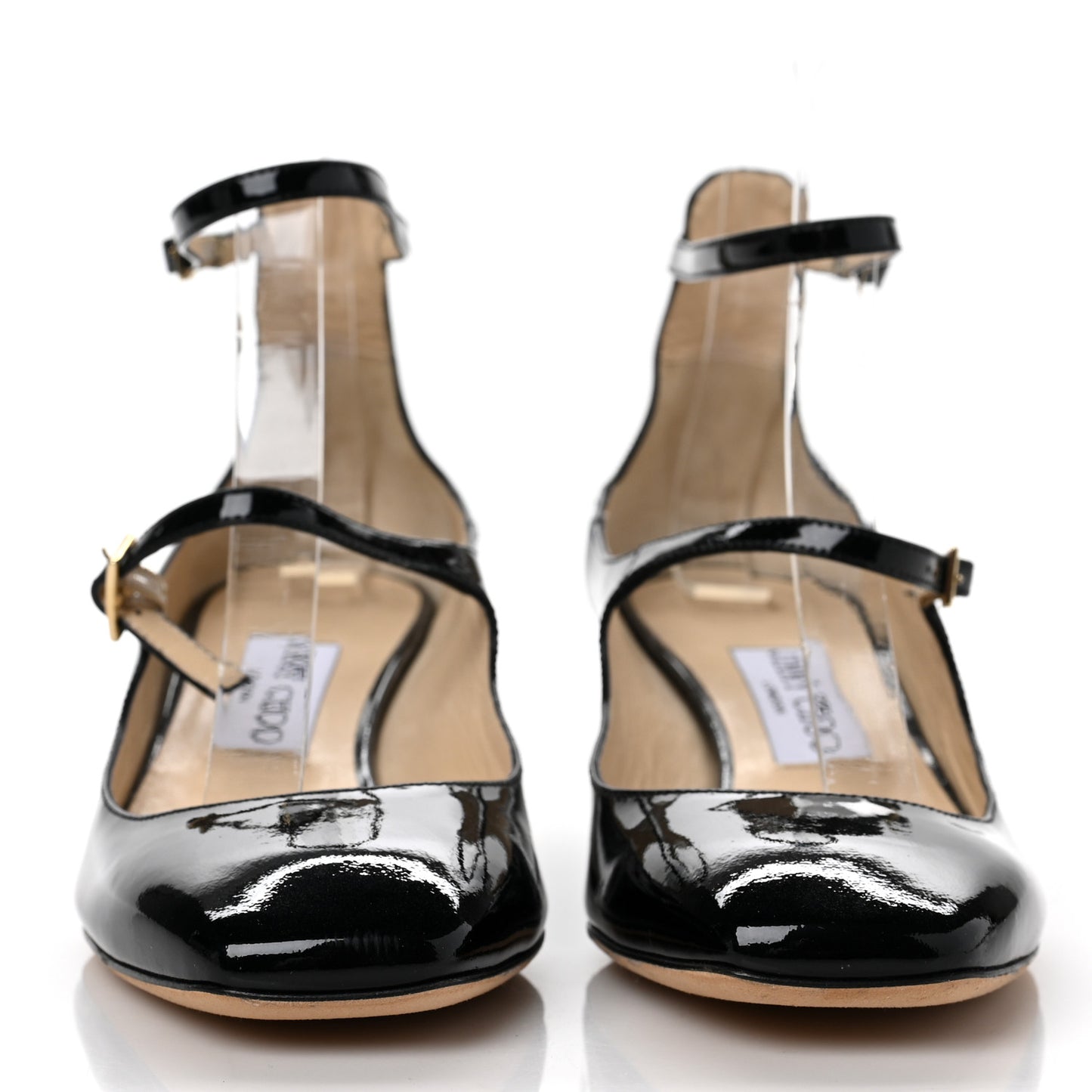 Patent Calfskin Wilbur Pump 37 Black