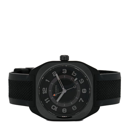 Hermes Graphene Nickel Rubber 39mm H08 Automatic Watch Noir 2 of 5