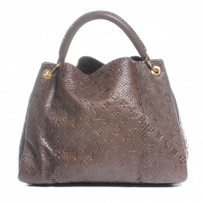 Louis Vuitton Python Embossed Monogram Artsy MM Gris 3 of 7