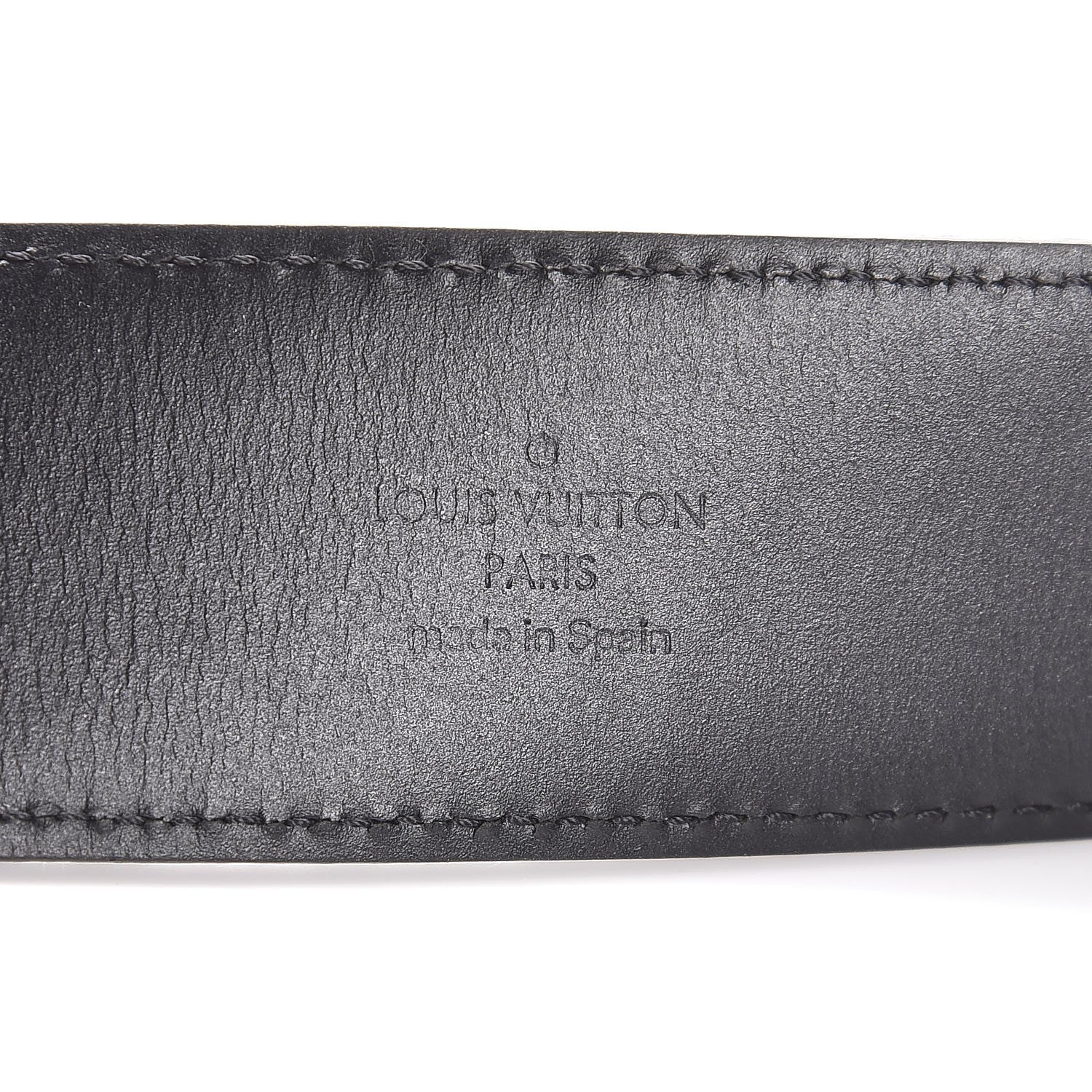 Louis Vuitton Damier Graphite LV Initiales Belt 120 48 5 of 8