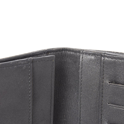 Chanel Metallic Caviar Timeless CC Large Gusset Flap Wallet Dark Silver 13 of 15
