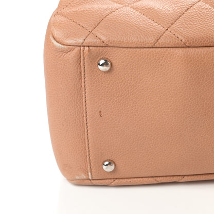 Chanel Caviar Quilted Timeless CC Shopping Tote Beige 15 of 17