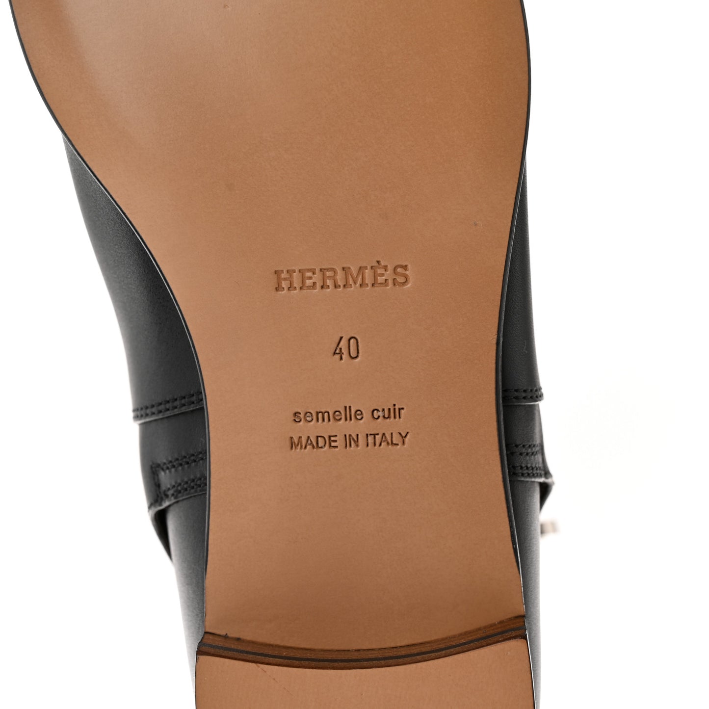 Calfskin Neo Low Boots 40 Black