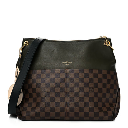 Louis Vuitton Damier Ebene Calfskin Maida Khaki 1 of 9