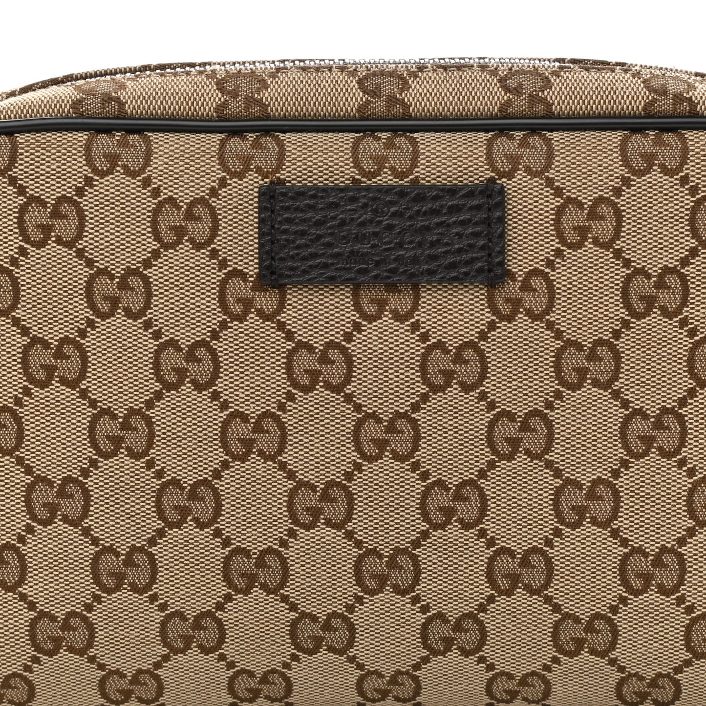 Monogram Belt Bag Dark Brown