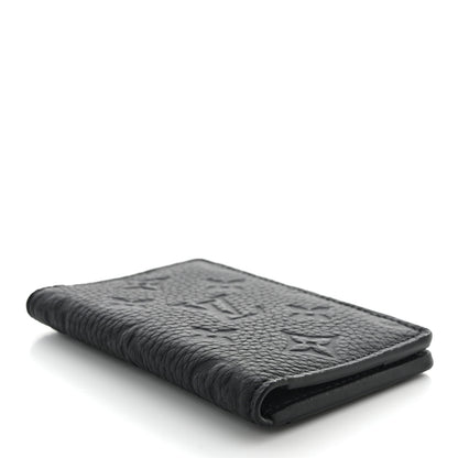 Louis Vuitton Taurillon Monogram Pocket Organizer Black 4 of 6