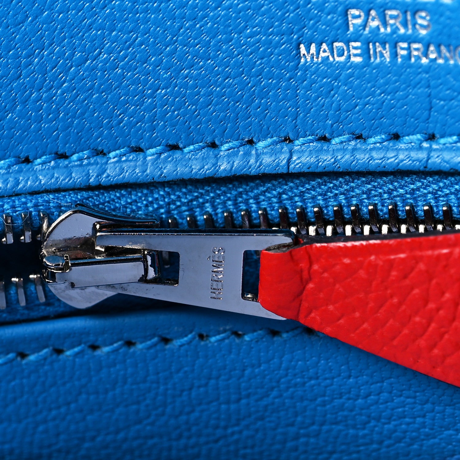 Hermes Epsom Casaque Birkin Sellier 30 Rouge Coeur Rose Extreme Bleu Zanzibar 21 of 35