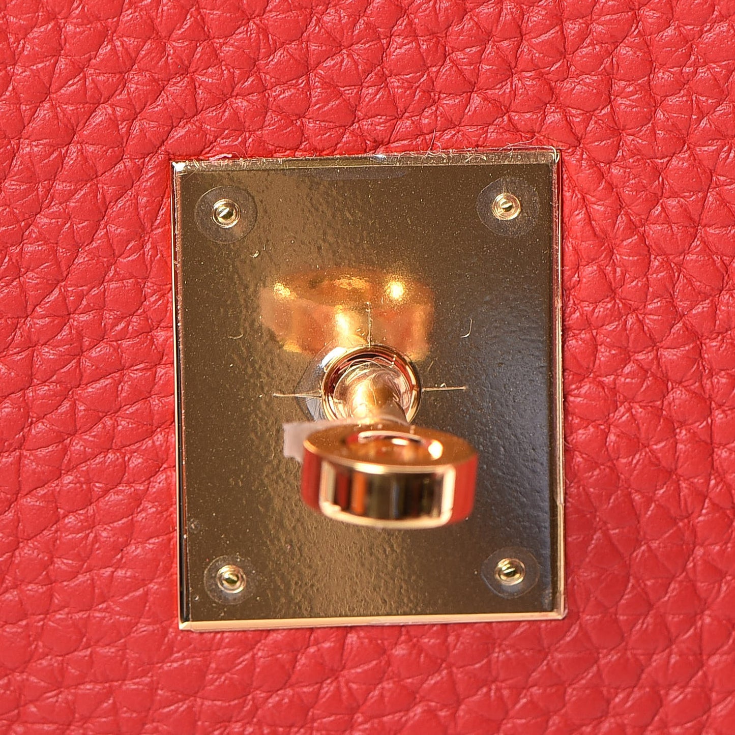 Togo Birkin 35 Rouge Casaque