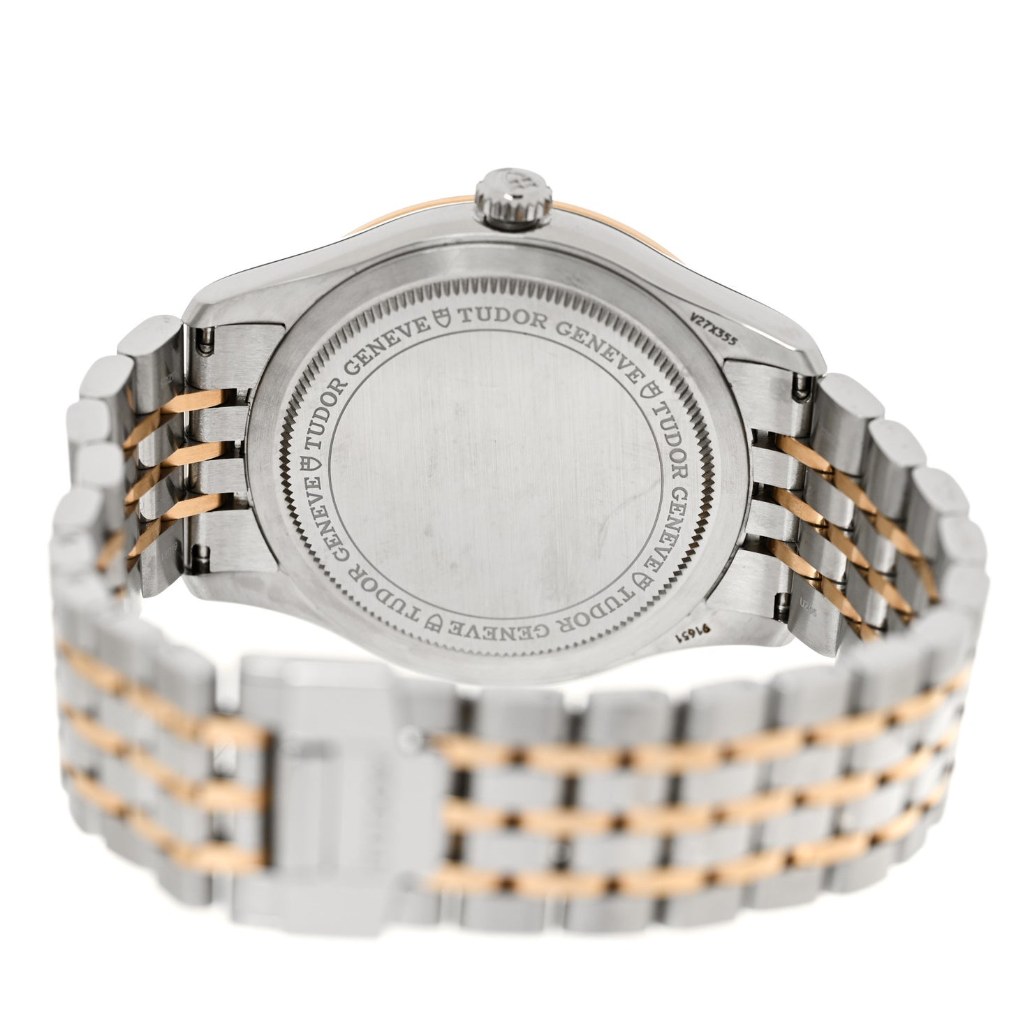 Stainless Steel 18K Rose Gold Diamond 41mm 1926 Automatic Watch Silver 91651