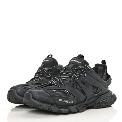 Balenciaga Mesh Nylon Mens Track Sneakers 44 Black 3 of 7