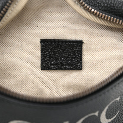 Gucci Grained Calfskin Small Logo Belt Bag Black 6 of 10