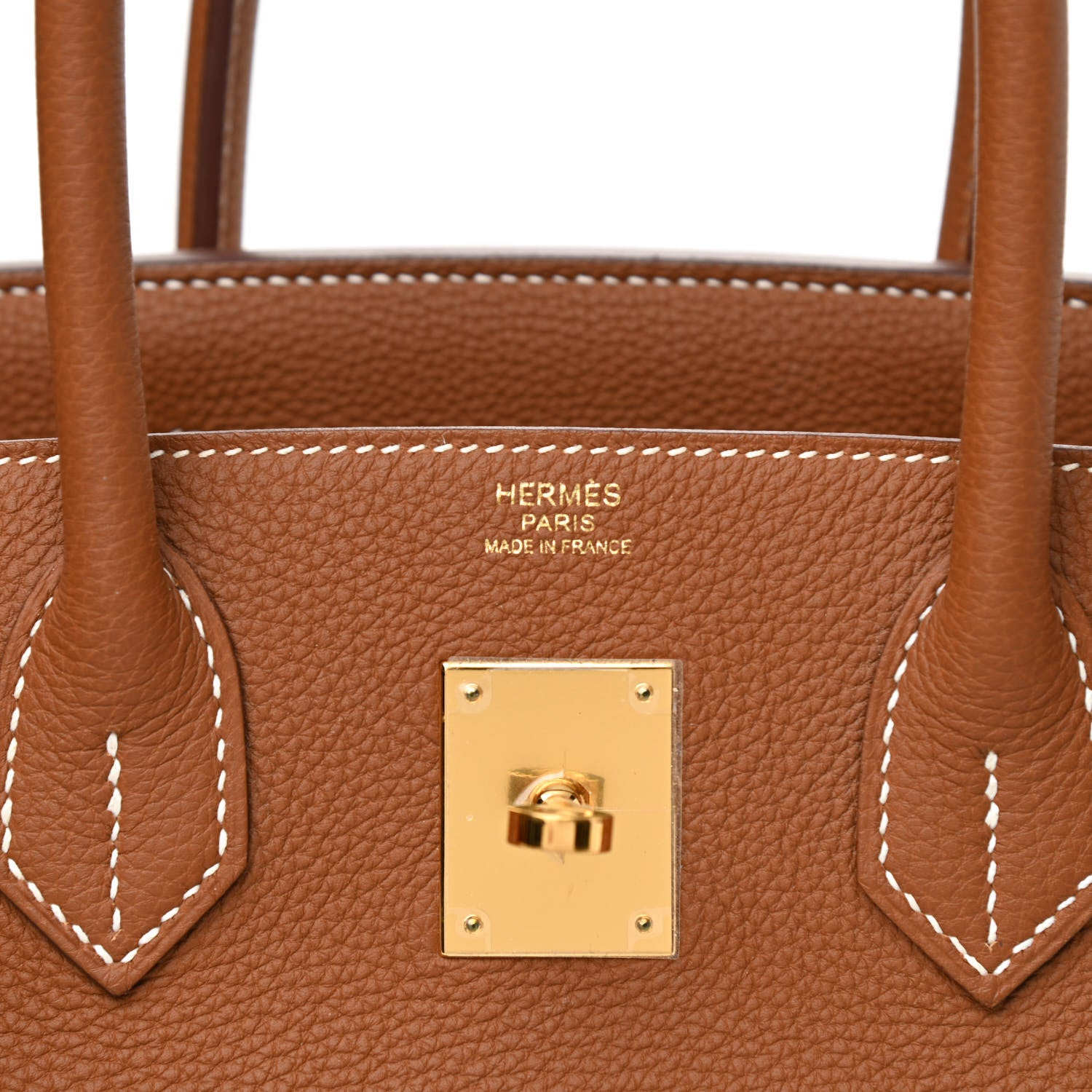 Hermes Togo Birkin 30 Gold 7 of 9