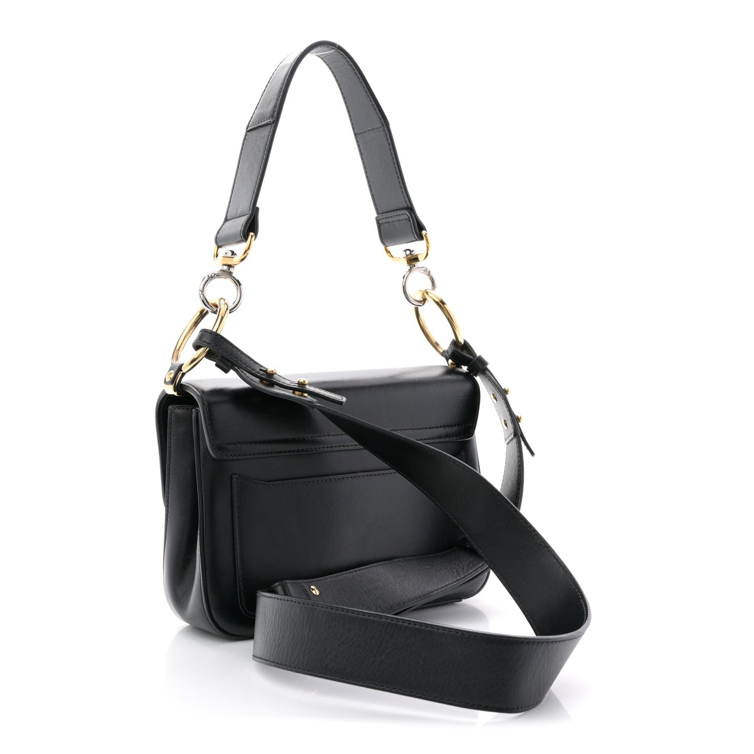 Chloe Calfskin Small C Double Carry Black 5 of 19