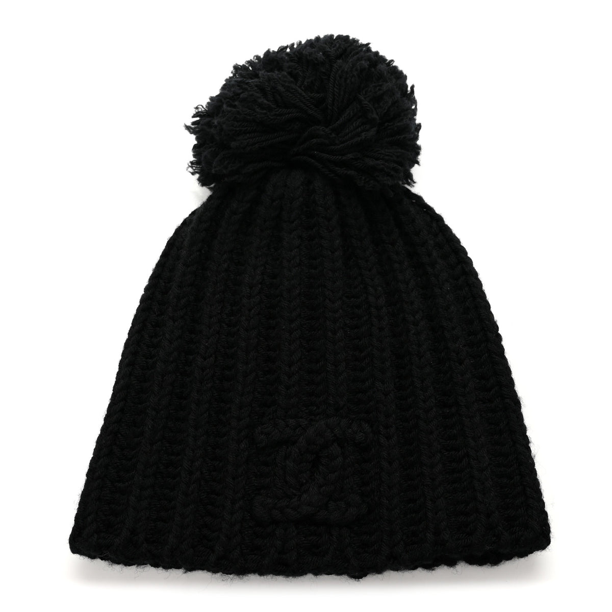 Wool CC Beanie Hat Black