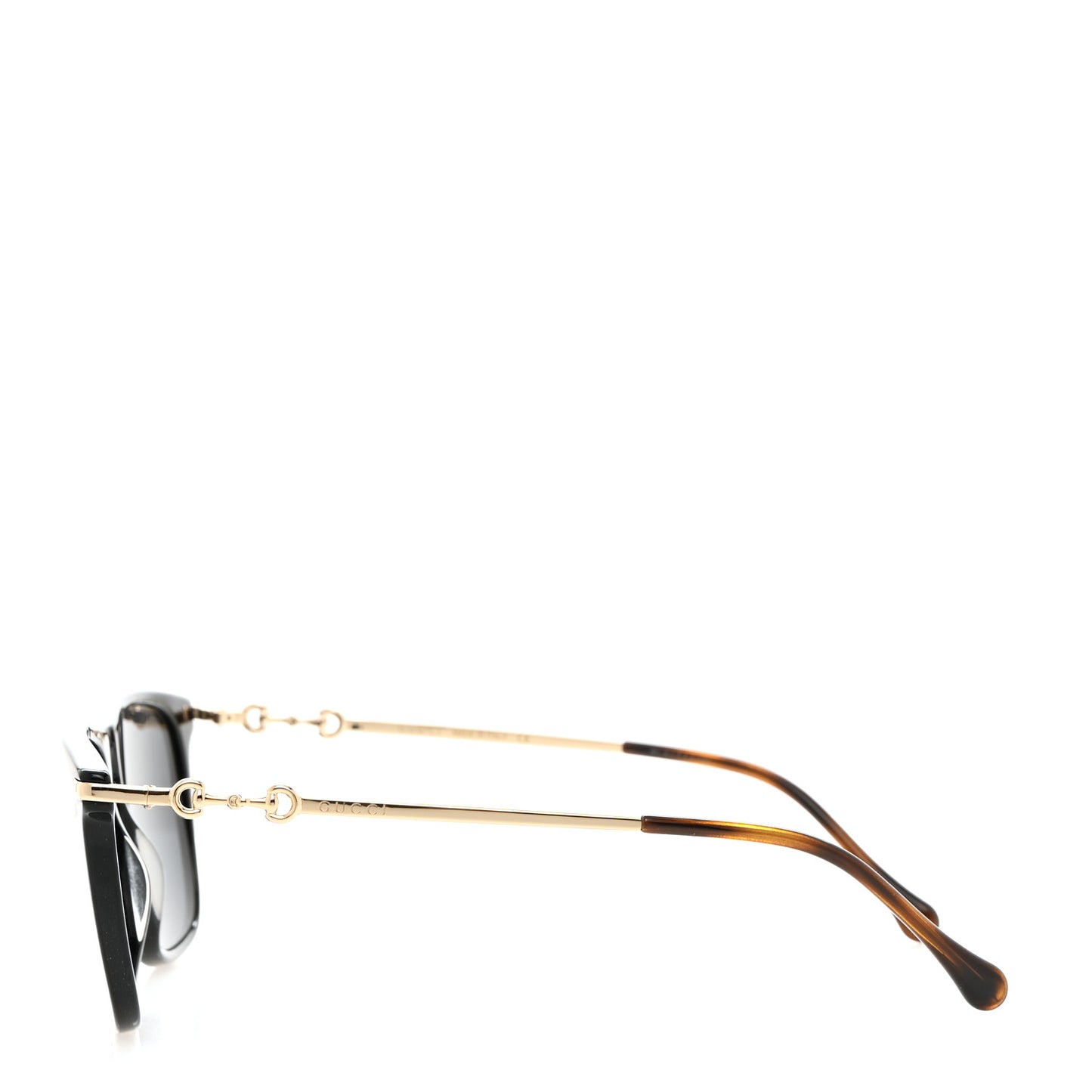 Acetate Metal Horsebit Sunglasses GG0915S Black