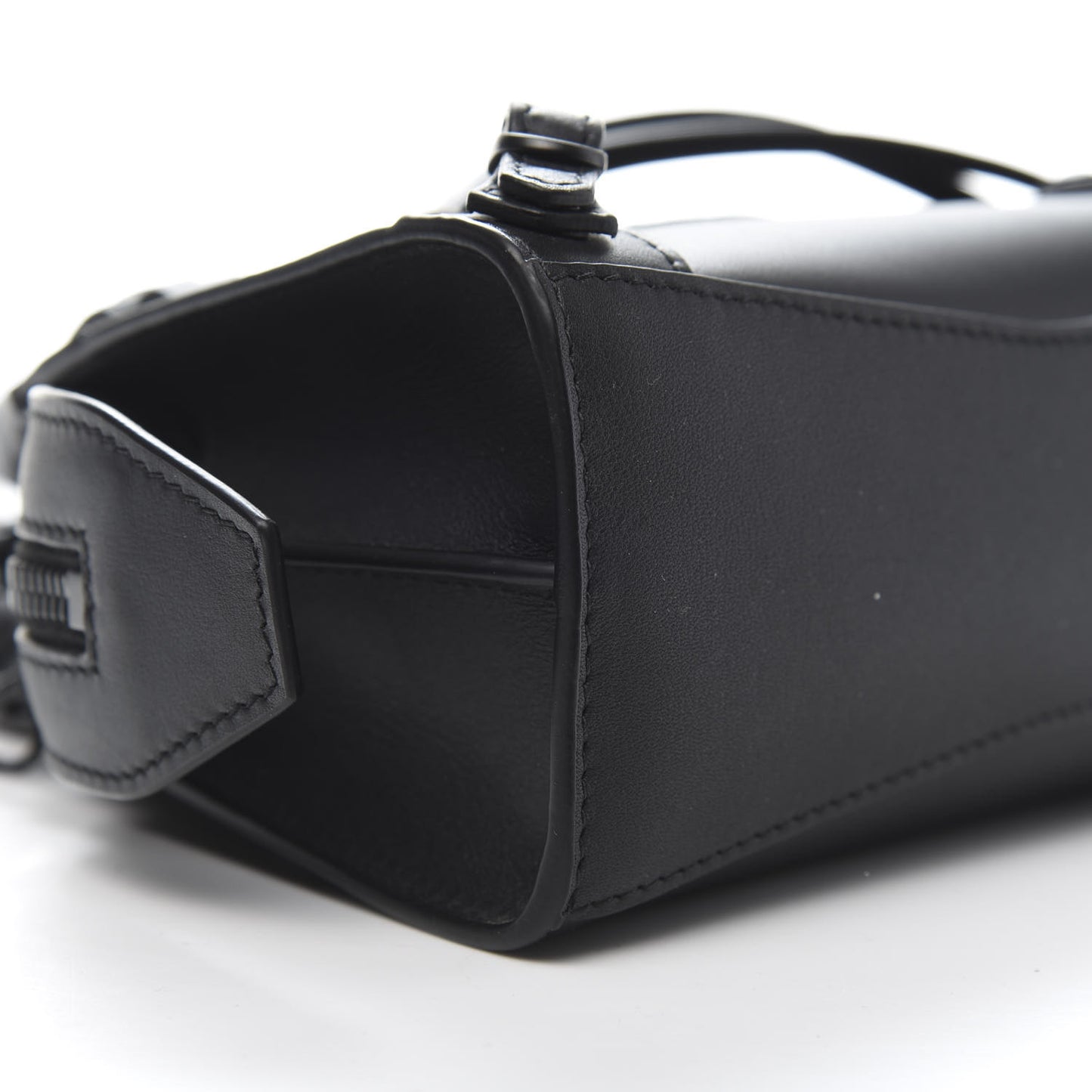 Smooth Calfskin Neo Classic Black Hardware Nano City Crossbody Black