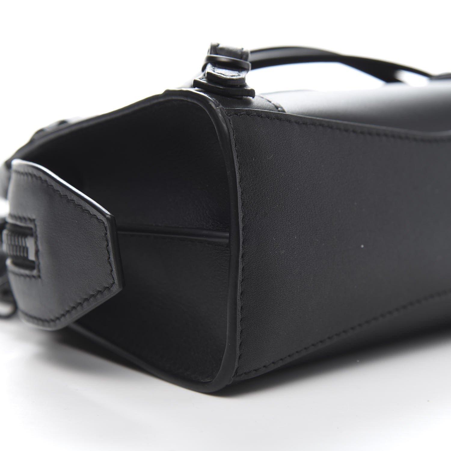 Balenciaga Smooth Calfskin Neo Classic Black Hardware Nano City Crossbody Black 7 of 9