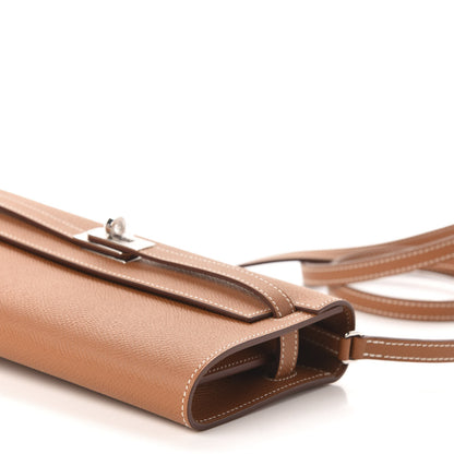 Hermes Epsom Kelly Wallet To Go Gold 8 of 10