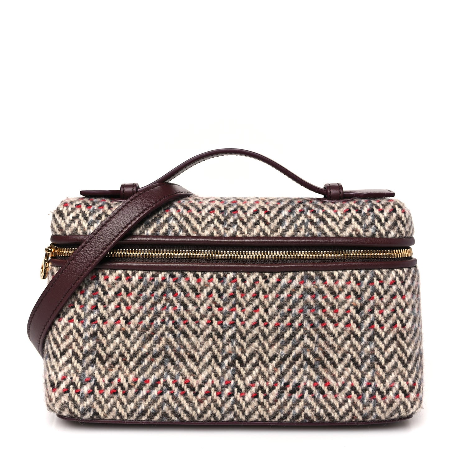 Cashmere Virgin Wool Extra Bag L19 Oxblood