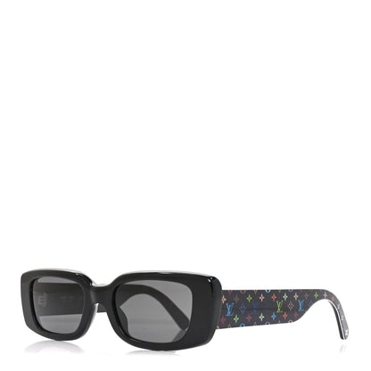 Louis Vuitton LV X TM Acetate Monogram Multicolor Sunglasses Z2709W Black 1 of 7