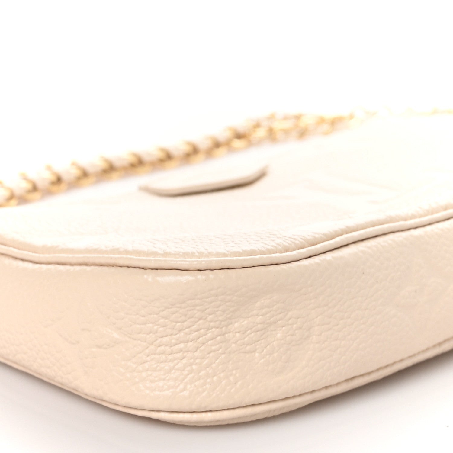 Louis Vuitton Empreinte Monogram Giant Multi Pochette Accessories Mini Pochette Cream 7 of 9