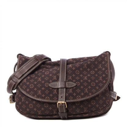Louis Vuitton Monogram Mini Lin Saumur Ebene 1 of 8