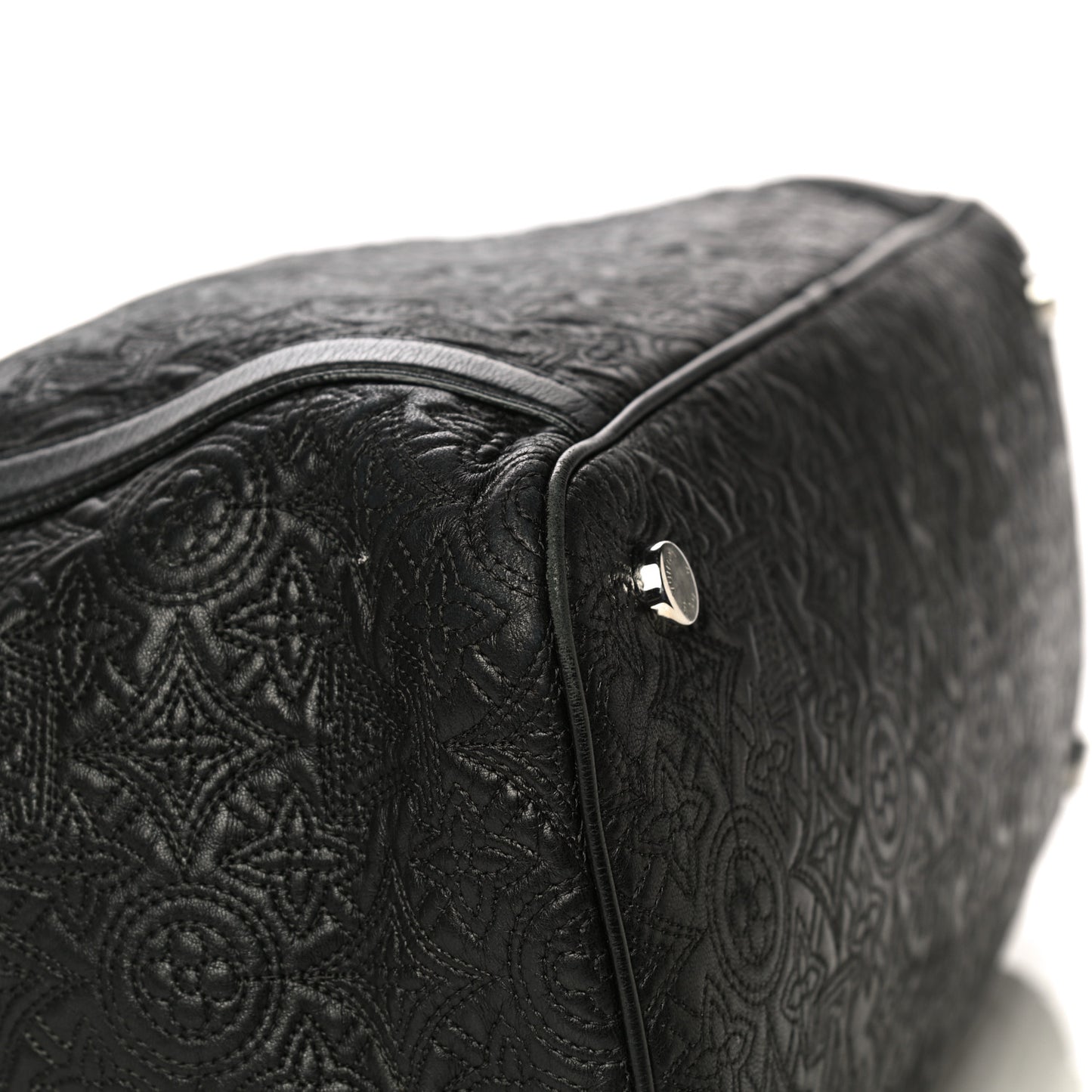 Monogram Lambskin Antheia Ixia MM Black