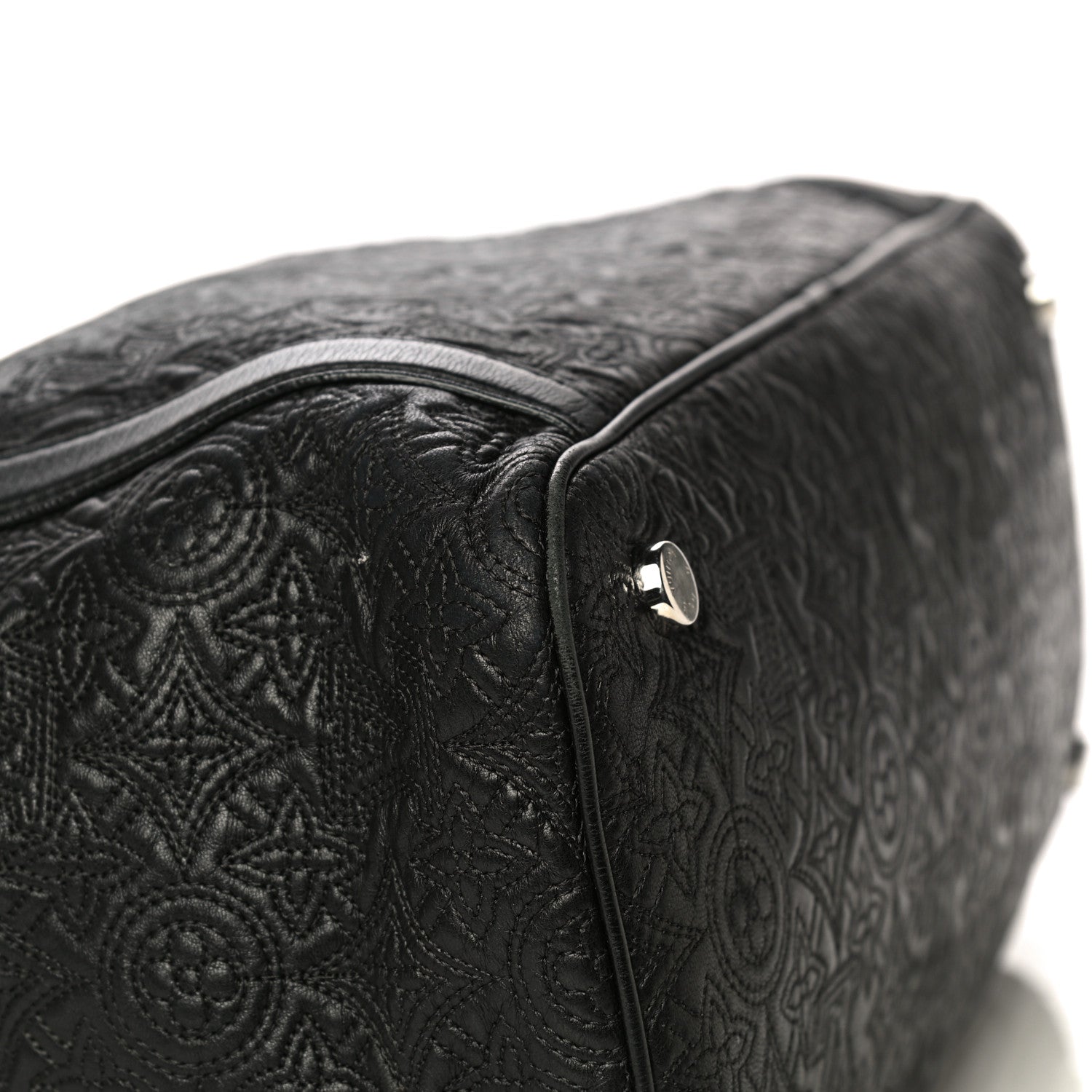 Louis Vuitton Monogram Lambskin Antheia Ixia MM Black 8 of 14