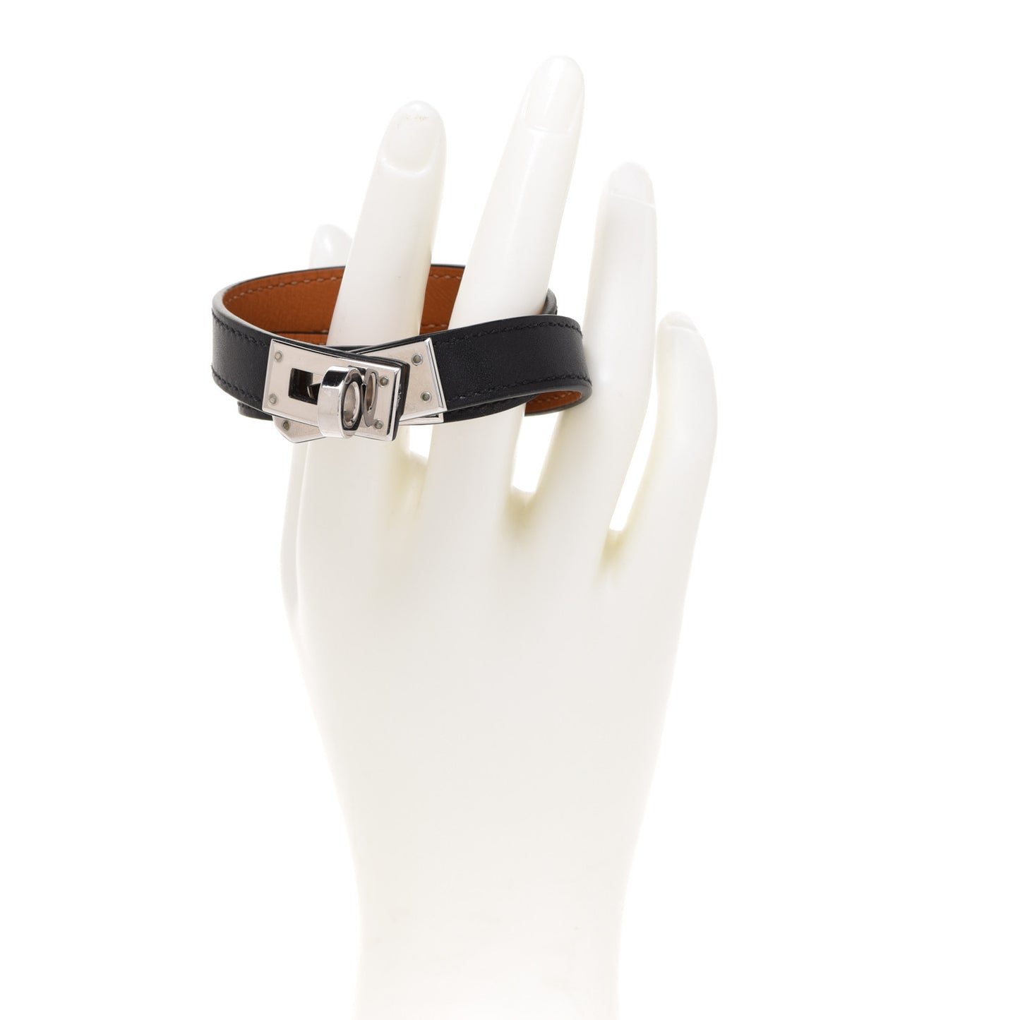 Box Kelly Double Tour Bracelet S Black
