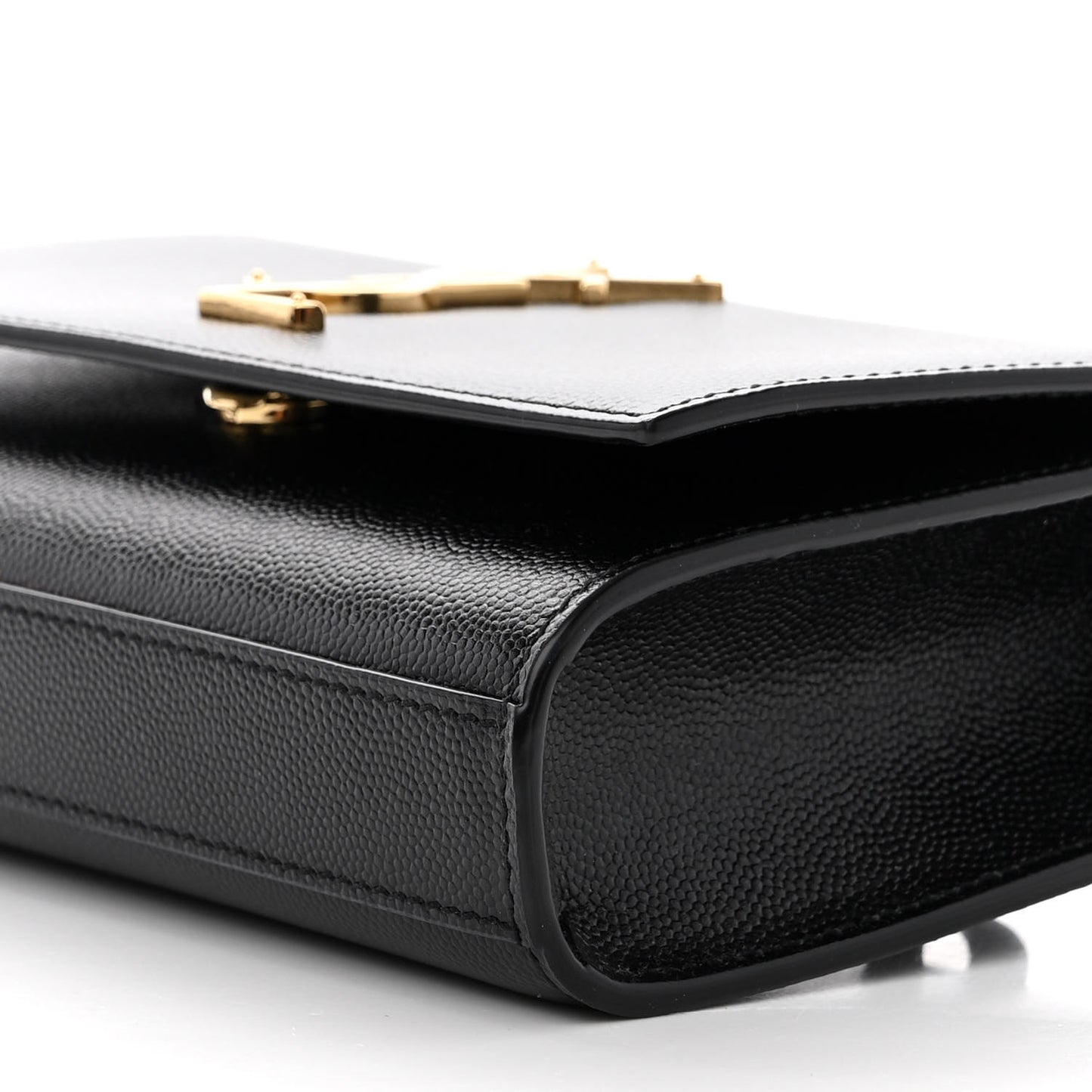 Grain De Poudre Monogram Kate Belt Bag Black