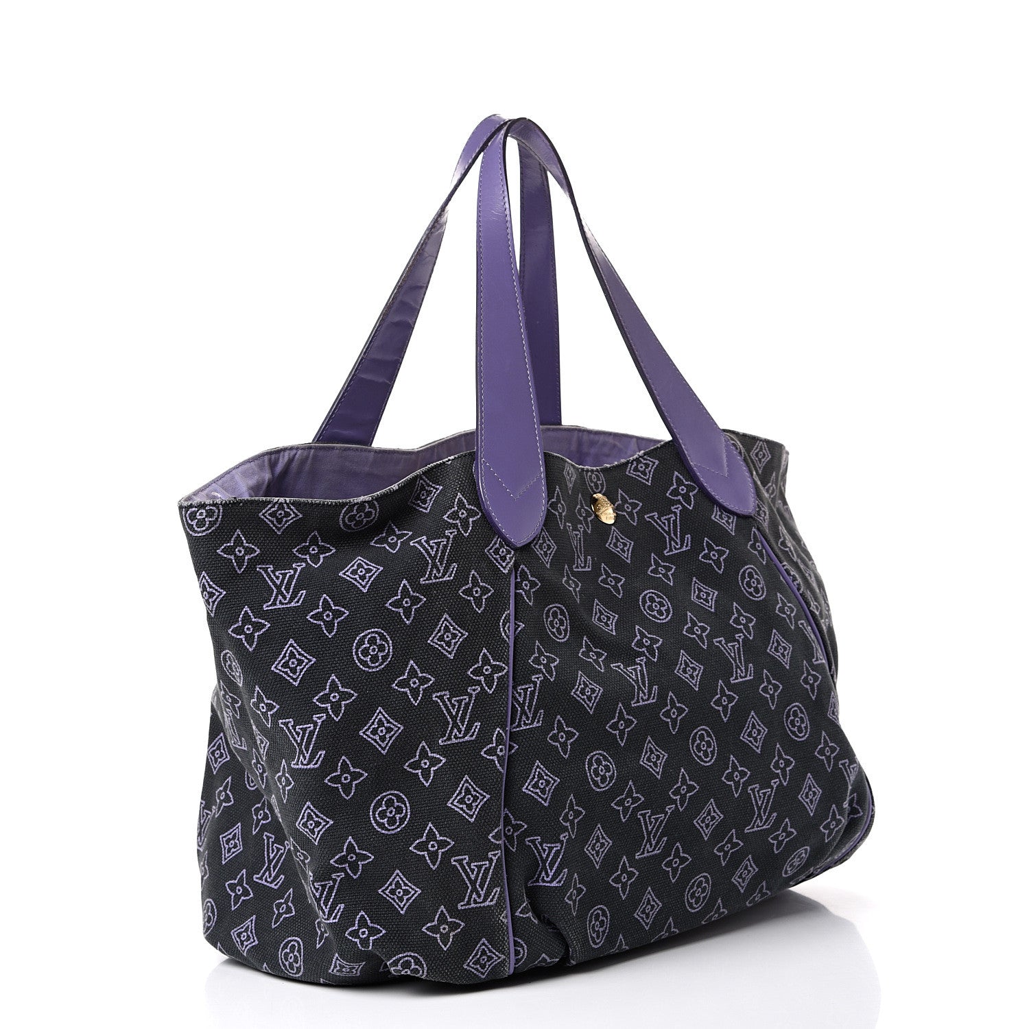 Louis Vuitton Cabas Ipanema GM Navy 3 of 21