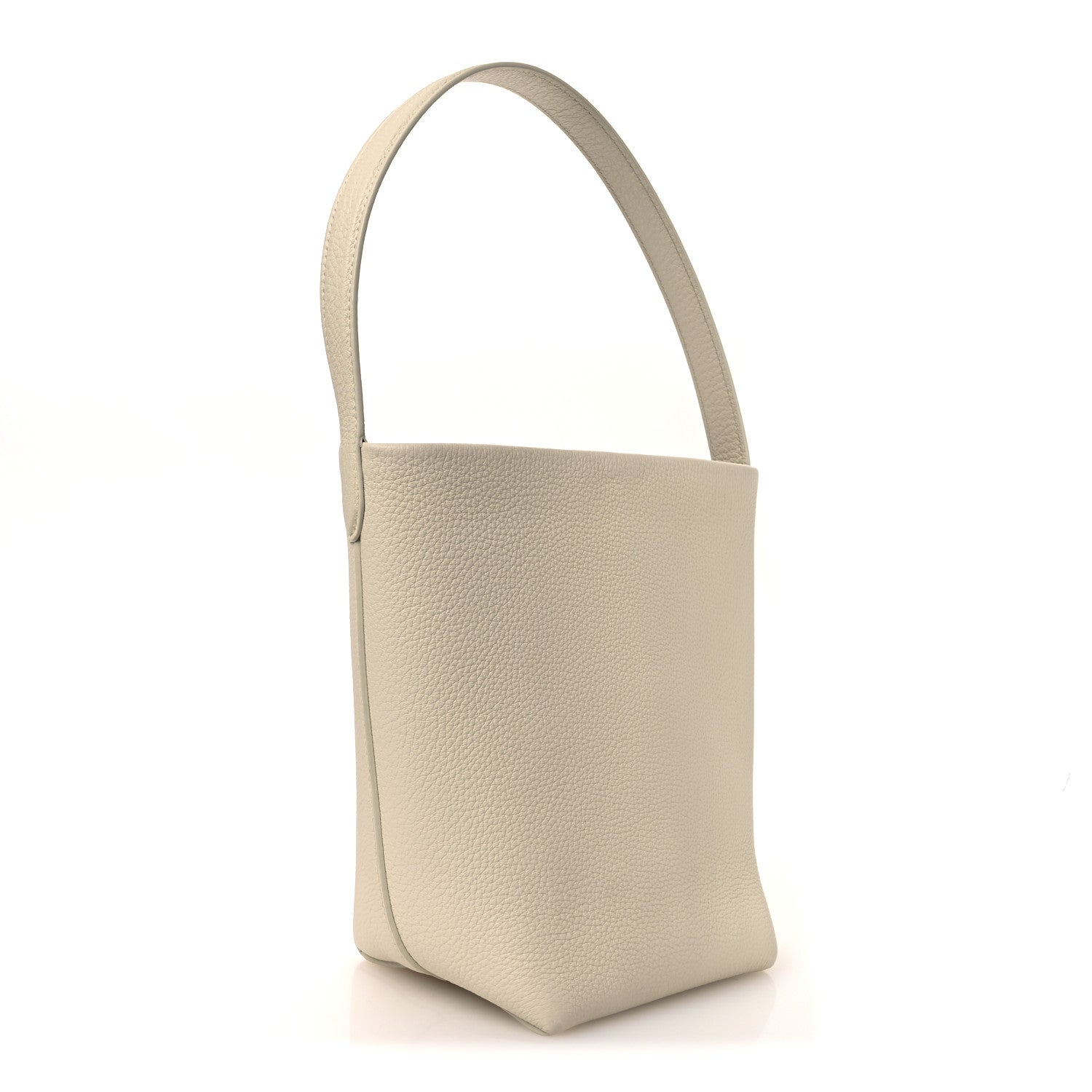 The Row Grained Calfskin Small N/S Park Tote Ivory 3 of 10