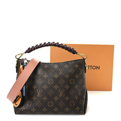 Louis Vuitton Monogram Beaubourg Hobo Mini Bordeaux Red Peach Safran Blue Jean Blue 11 of 11