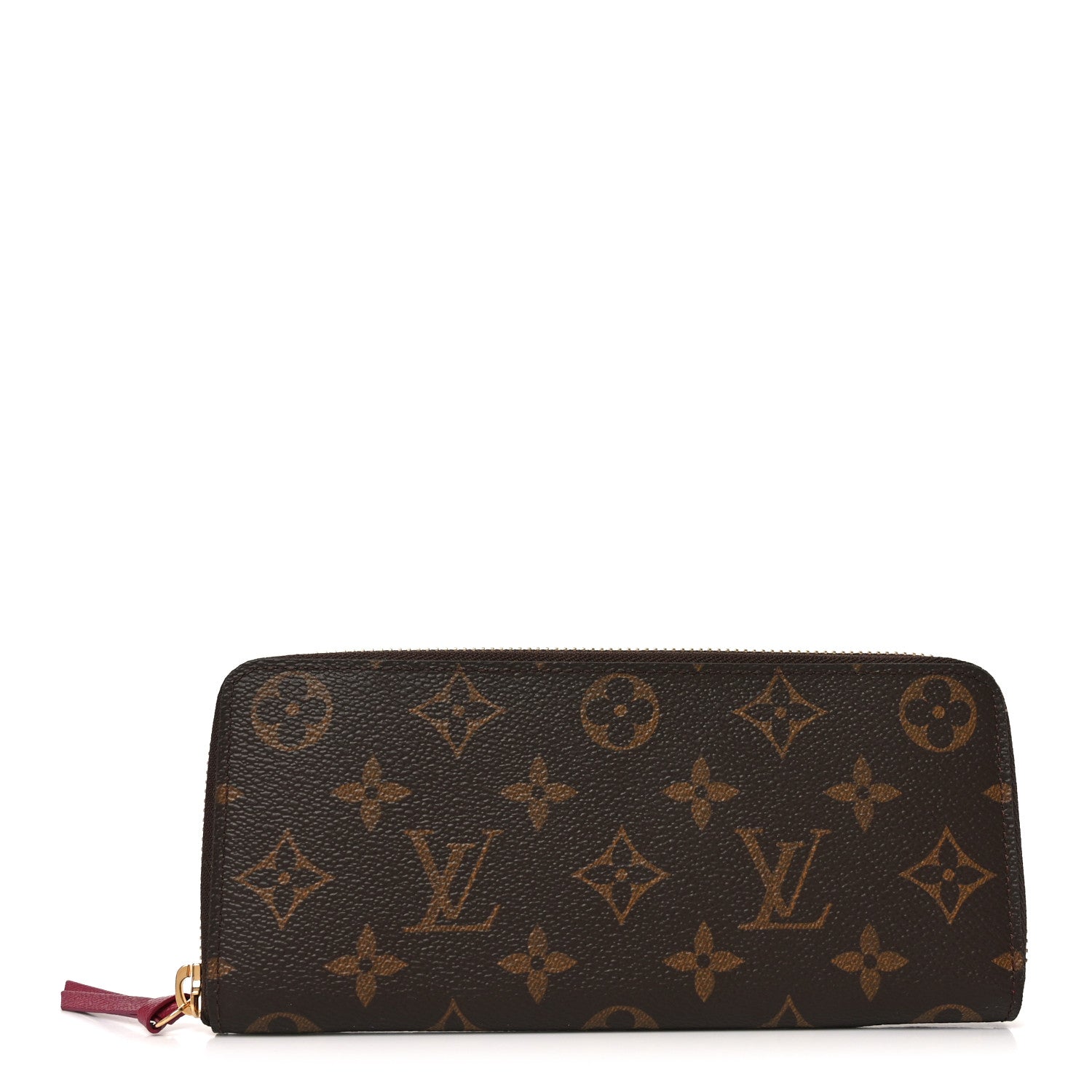 Louis Vuitton Monogram Clemence Wallet Fuchsia 1 of 6