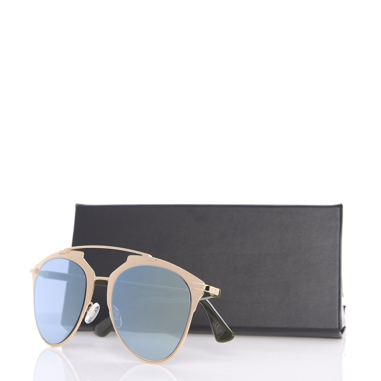 Reflected Sunglasses Gold