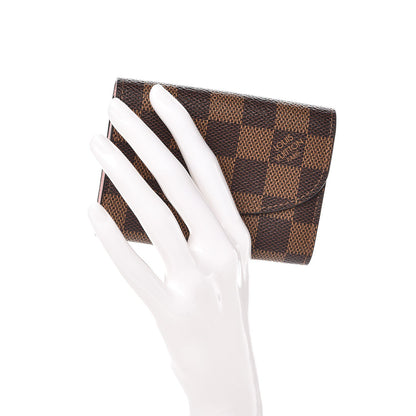 Louis Vuitton Damier Ebene Rosalie Coin Purse Rose Ballerine 2 of 7