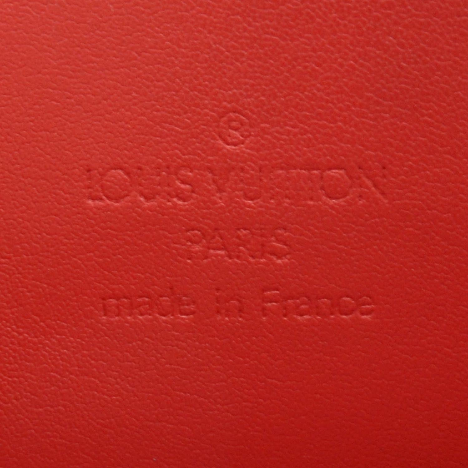 Louis Vuitton Vernis Mott Red 5 of 7