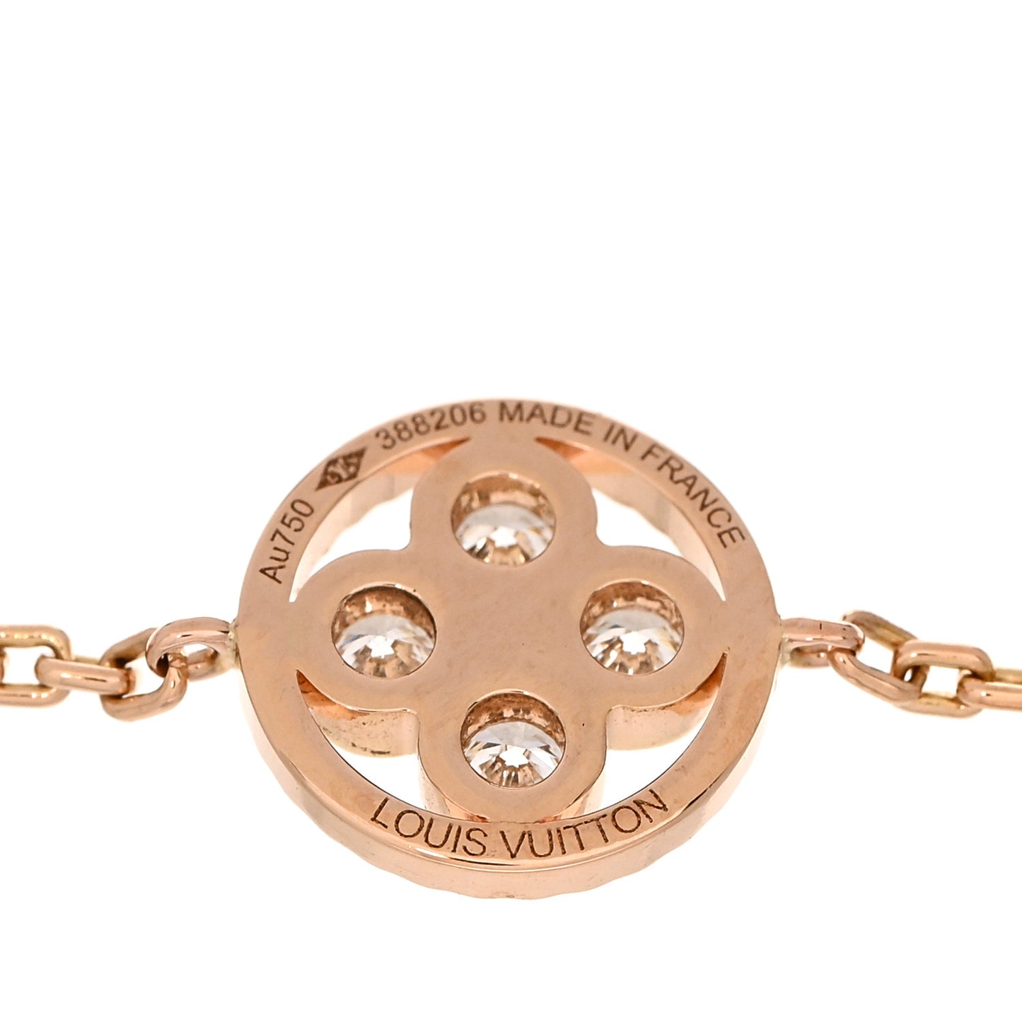 18K Pink Gold Diamond Blossom BB Bracelet