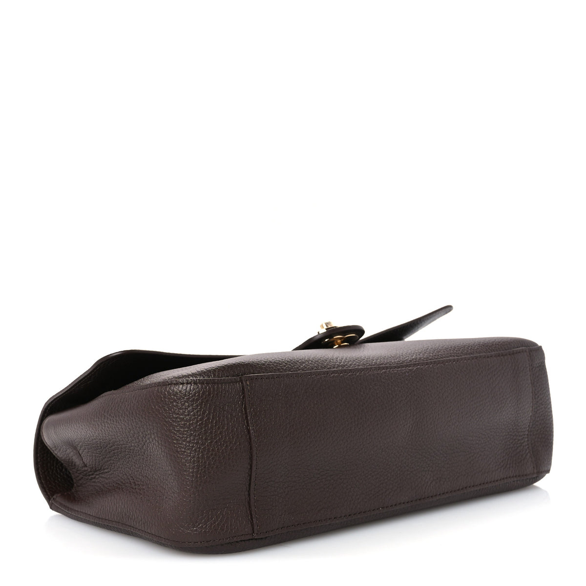 Chanel Grained Calfskin Small Souplissimo Maxi Flap Dark Brown 4 of 11