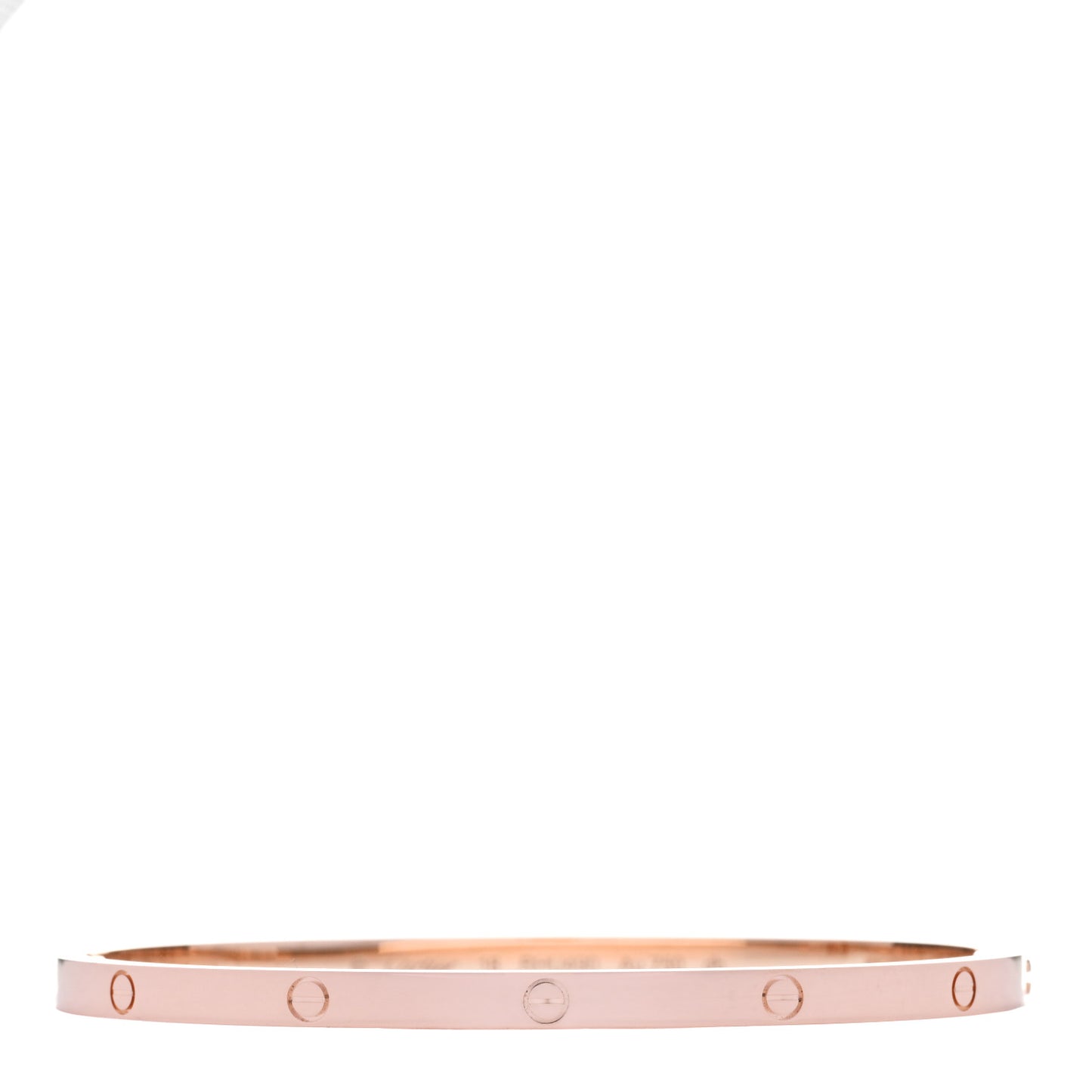 18K Pink Gold Small LOVE Bracelet 18