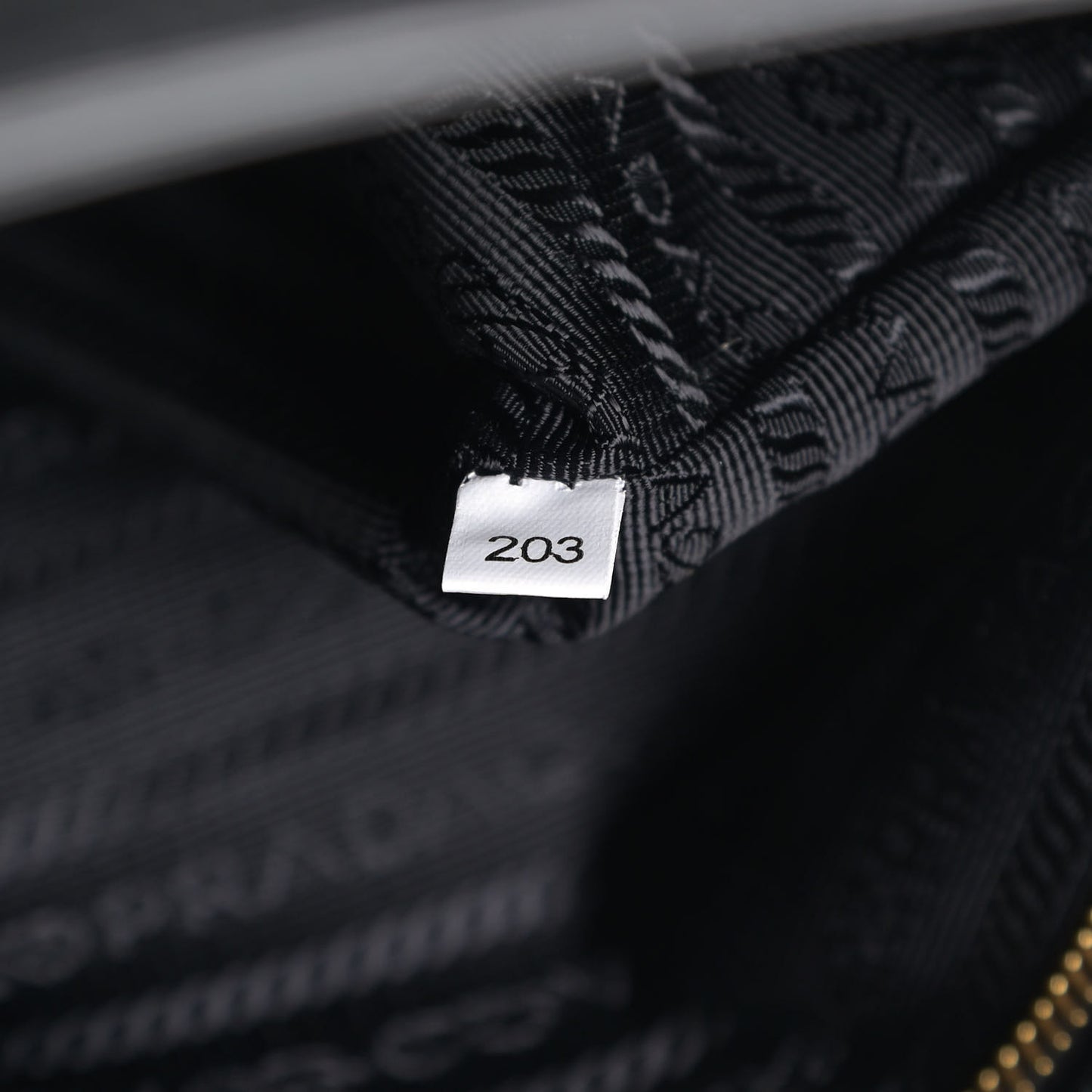 Tessuto Nylon Calfskin Shopping Tote Black