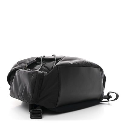 Christian Dior Nylon Saddle Backpack Black 4 of 10